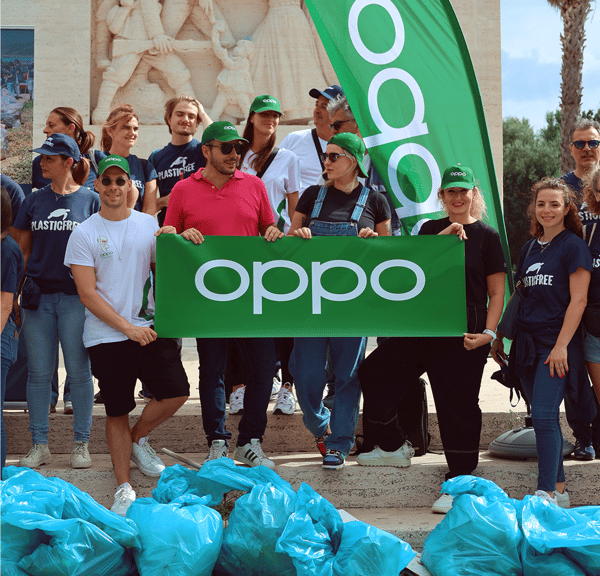 OPPO e PLASTIC FREE nuove tappe: Napoli e Parco Rossore