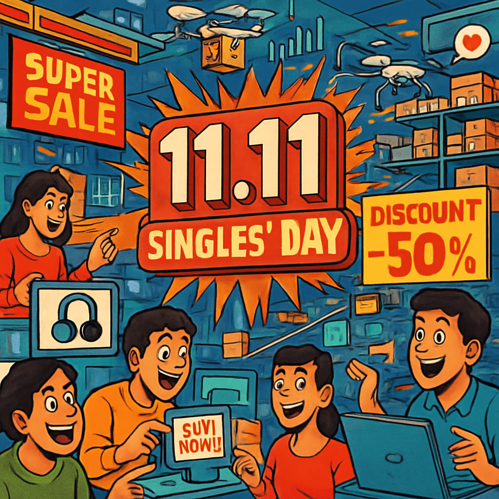 1-1-1-1 Quando un numero diventa il giorno più potente dello shopping mondiale